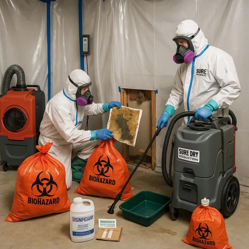 Contaminated Water Handling Protocols process in Paxtang, PA
